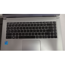 MSI Modern 15 A11M TOP COVER SILVER com teclado PT MSI Modern 15 A11M TOP COVER SILVER com teclado PT